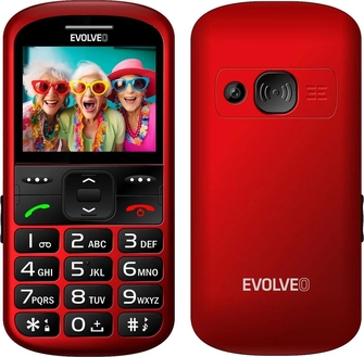 Evolveo EasyPhone XS Red