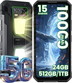 Oukitel WP58 Pro 5G 512GB Black/Green
