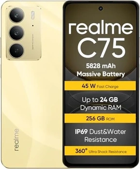 Realme C75 256GB Lightning Gold