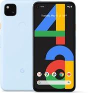 Google Pixel 4a barely blue