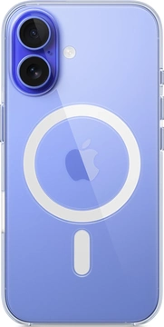 Apple Clear Casing with MagSafe untuk iPhone 16 Transparent