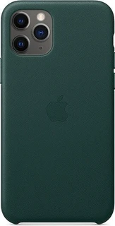Apple Leather Casing untuk iPhone 11 Pro waldgruen