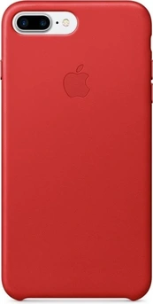 Apple Leather Casing untuk iPhone 7 Plus Red