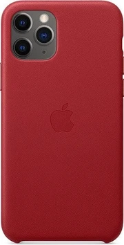 Apple Leather Casing untuk iPhone 11 Pro Red