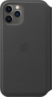 Apple Leather Folio Casing untuk iPhone 11 Pro Black