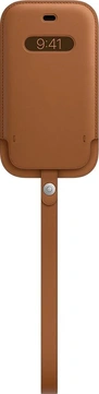 Apple Casing Kulit with MagSafe untuk iPhone 12 Mini Saddle Brown