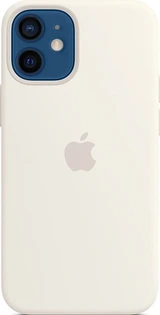 Apple Silicone Casing with MagSafe untuk iPhone 12 Mini White