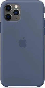 Apple Silicone Casing untuk iPhone 11 Pro Alaska Blue