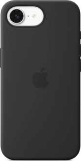 Apple Silicone Casing untuk iPhone 16e Black