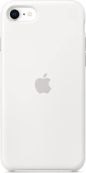 Apple Silicone Casing untuk iPhone SE (2020) White