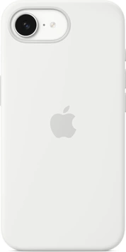 Apple Silicone Casing untuk iPhone 16e White