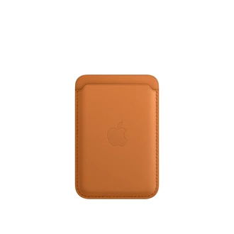 Apple iPhone Leather Wallet with MagSafe goldbraun