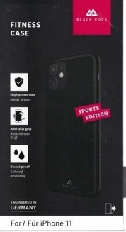 Black Rock 2-In-1 Wallet untuk Apple iPhone 12/12 Pro Black