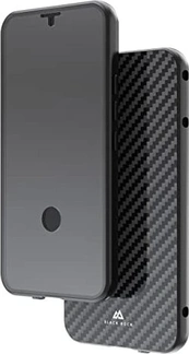 Black Rock 360° Glass Casing untuk Samsung Galaxy S23+ Carbon