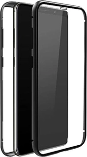 Black Rock 360° Glass Casing untuk Samsung Galaxy S9+ Transparent/Black