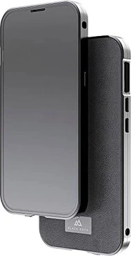 Black Rock 360° Glass Casing Premium Leather untuk Apple iPhone 14 Black