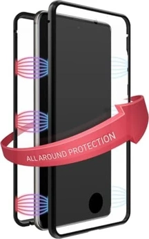 Black Rock 360° Glass Casing untuk Samsung Galaxy S20 FE Black