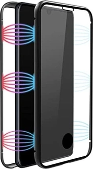 Black Rock 360° Glass Casing untuk Samsung Galaxy A42 5G Black