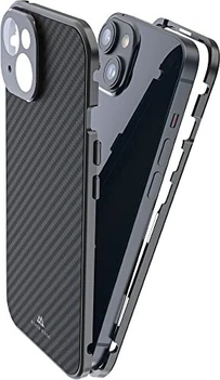 Black Rock 360° Glass Casing untuk Apple iPhone 14 Carbon