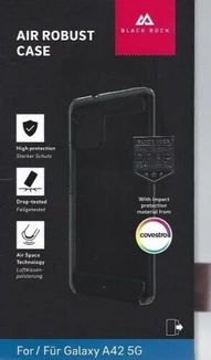 Black Rock Air Robust Casing untuk Samsung Galaxy A42 5G Black