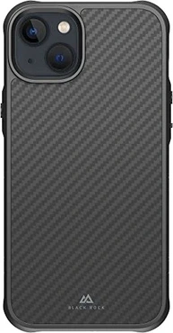 Black Rock Robust Casing Real Carbon untuk Apple iPhone 14 Plus Black