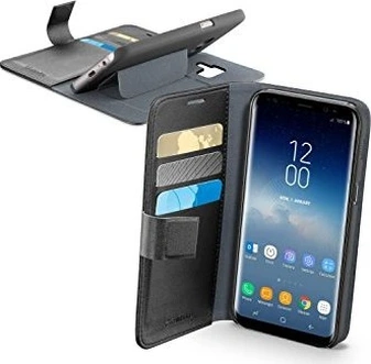 Cellularline Book Agenda untuk Samsung Galaxy S9 Black