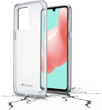 Cellularline Clear Duo untuk Samsung Galaxy A41 Transparent
