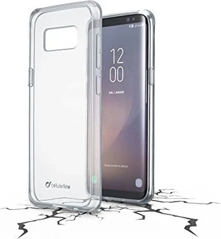 Cellularline Clear Duo untuk Samsung Galaxy S8 Transparent