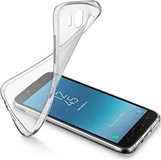 Cellularline Soft Casing untuk Samsung Galaxy J4 (2018) Transparent