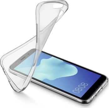 Cellularline Soft Casing untuk Huawei Y5 (2018) Transparent