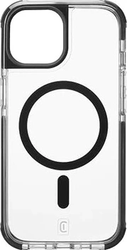 Cellularline Tetra Force Strong Guard Mag untuk Apple iPhone 15 Transparent/Black
