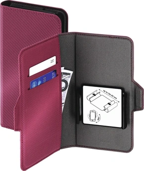 Hama Booklet Smart Move Metallic XL rubinrot