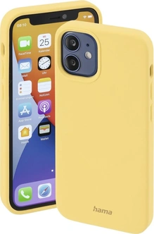 Hama Casing MagCasing Finest Feel Pro untuk Apple iPhone 12 Mini Yellow