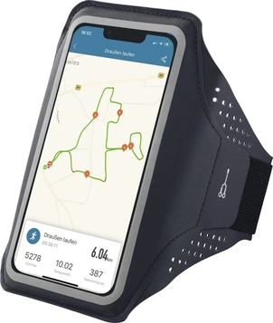 Hama Sportarmband Finest Sports XL Anthracite