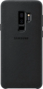Samsung EF-XG965AB Alcantara Casing untuk Galaxy S9+ Black