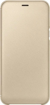 Samsung Flip Wallet untuk Galaxy A6 (2018) gold