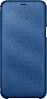 Samsung Flip Wallet untuk Galaxy A6+ (2018) Blue