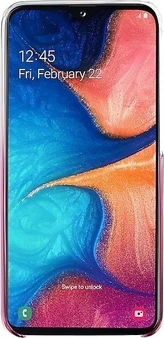 Samsung Gradation Casing untuk Galaxy A20e Pink