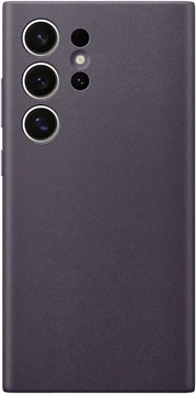 Samsung Hochuen Vegan Leather Casing untuk Galaxy S24 Ultra dark violet