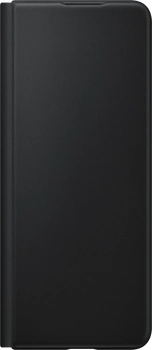 Samsung Leather Flip Casing untuk Galaxy Z Fold 3 5G Black