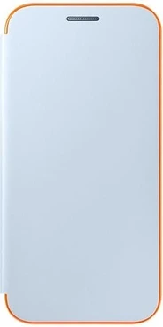 Samsung Neon Flip Casing untuk Galaxy A3 (2017) Blue