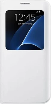 Samsung S-View Casing untuk Galaxy S7 Edge White
