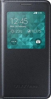 Samsung S-View Casing untuk Galaxy Alpha Black
