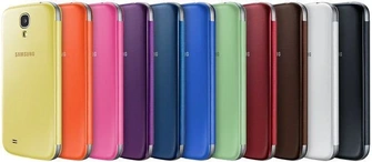 Samsung S-View Casing untuk Galaxy S4 Yellow