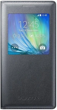 Samsung S-View Casing untuk Galaxy A5 Dark Grey