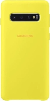 Samsung Silicone Casing untuk Galaxy S10 Yellow