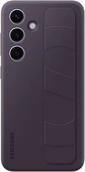 Samsung Silicone Grip Casing untuk Galaxy S24 dark violet