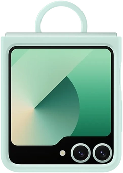 Samsung Silicone Casing untuk Galaxy Z Flip7 FE/Flip6 Mint