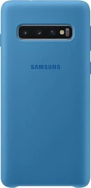 Samsung Silicone Casing untuk Galaxy S10 Blue