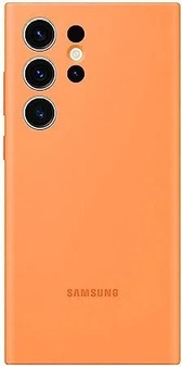 Samsung Silicone Casing untuk Galaxy S23 Ultra Orange